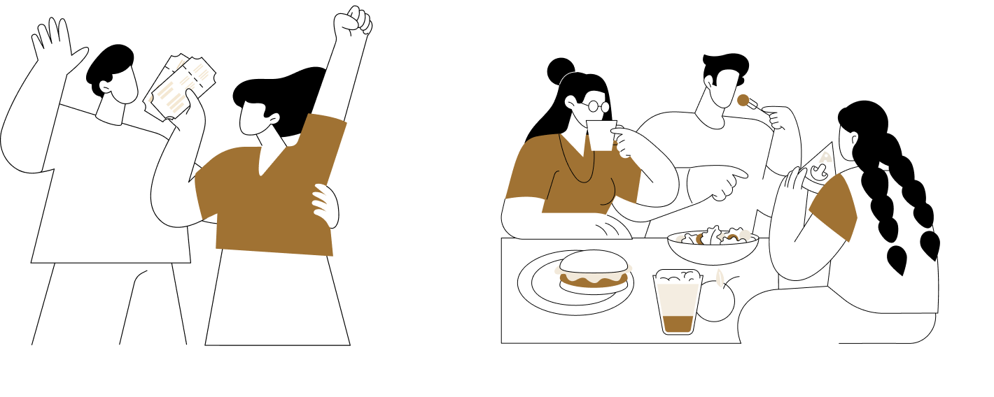 Exclusive perks illustration